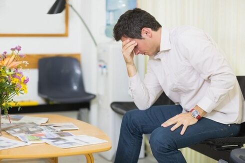 the man considered treating prostatitis with drugs