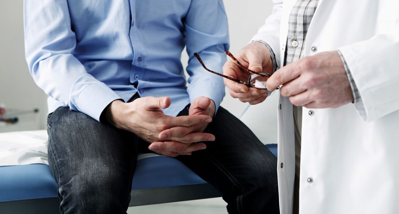 go to the doctor for prostatitis